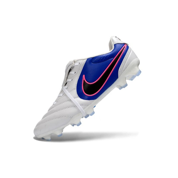 Nike Tiempo Ligera Elite White, Blue and Pink FG