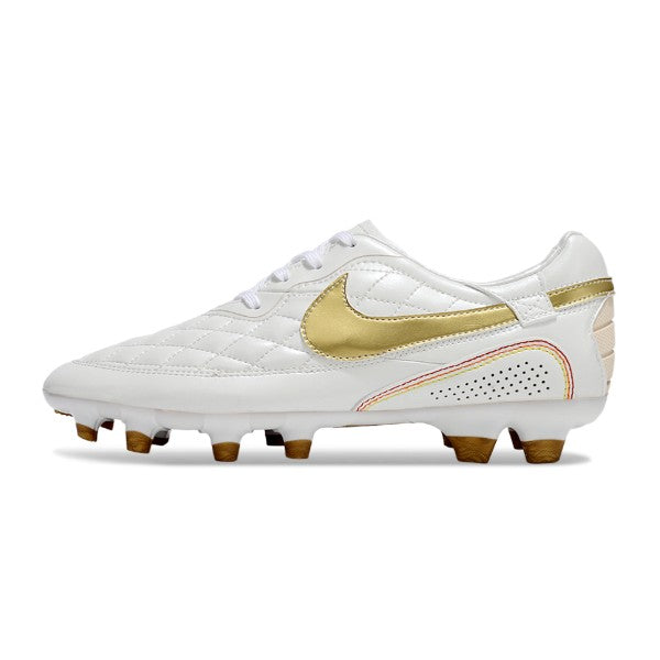 Nike Tiempo R10 Legend Elite White and Gold FG