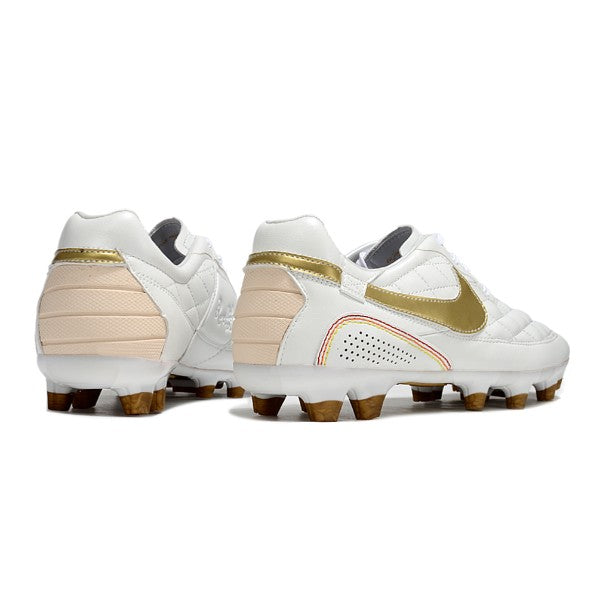 Nike Tiempo R10 Legend Elite White and Gold FG