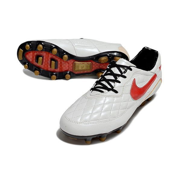 Nike Tiempo R10 Legend Elite White and Red FG