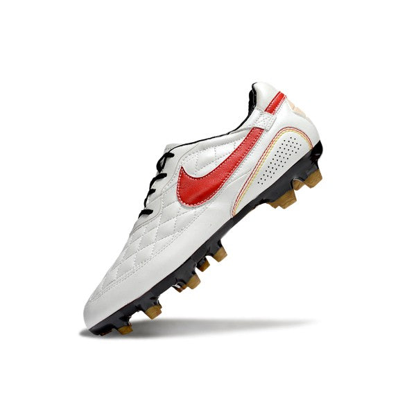 Nike Tiempo R10 Legend Elite White and Red FG