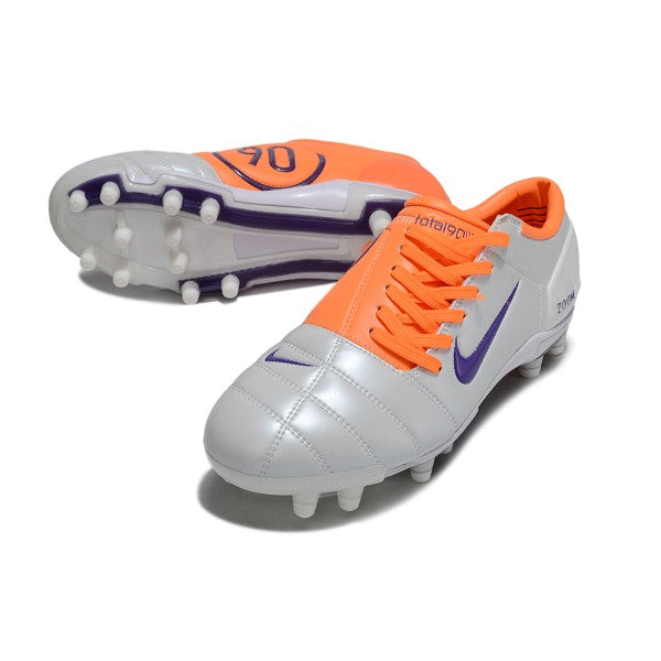 Nike Total 90 III Gray and Orange FG