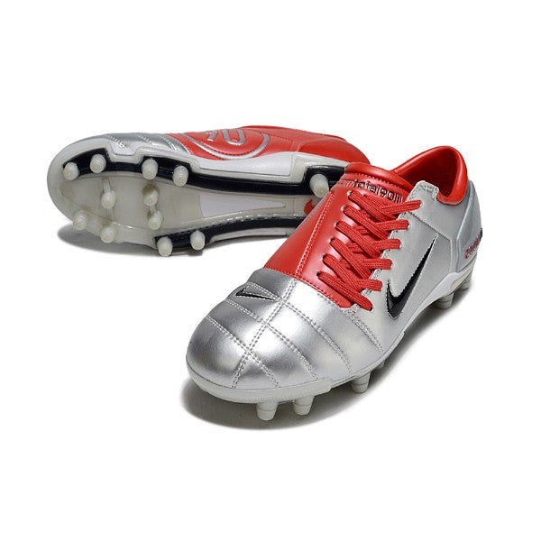 Nike Total 90 III Gray and Red FG