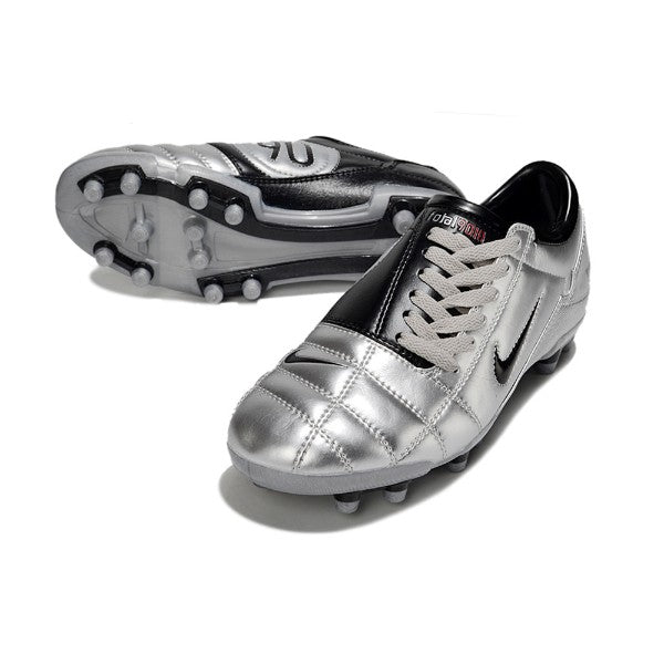Nike Total 90 III Silver and Black FG