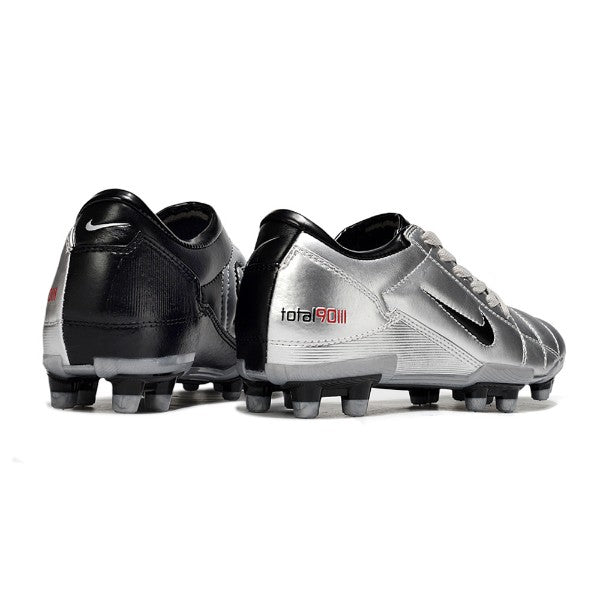 Nike Total 90 III Silver and Black FG