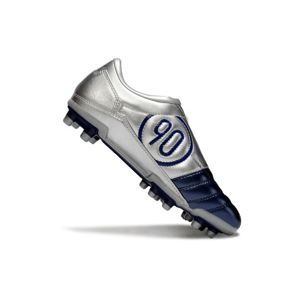 Nike Total 90 III Silver and Blue FG