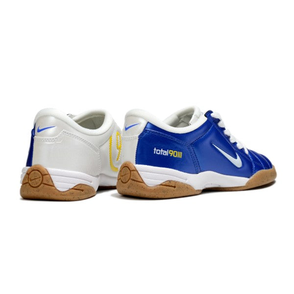 Nike Total 90 III White and Blue IC