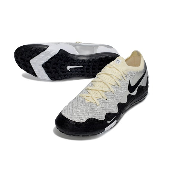 Nike x Patta Zoom Mercurial Vapor Elite White, Black and Silver Turf TF Football Boot