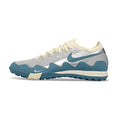 Nike x Patta Zoom Mercurial Vapor Elite White, Blue and Silver Turf TF Scarpa da calcio