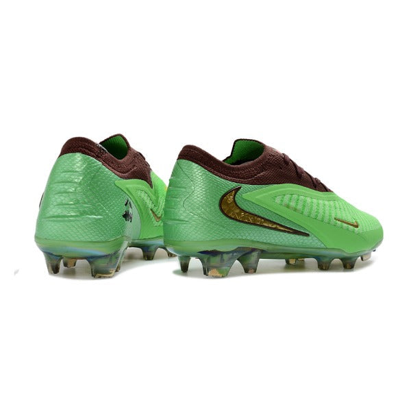 Nike x Travis Scott Phantom 6 Elite Green and Brown Firm Ground FG Football Boot