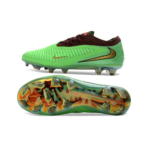 Nike x Travis Scott Phantom 6 Elite Green and Brown Firm Ground FG Football Boot
