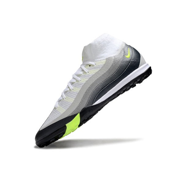 Nike Zoom Mercurial Superfly 10 Elite White and Grey TF
