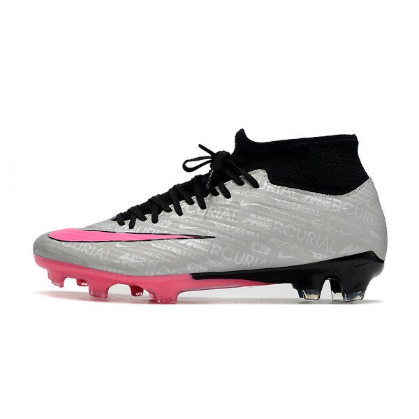 Nike Zoom Mercurial Superfly 9 Academy Gray and Pink FG