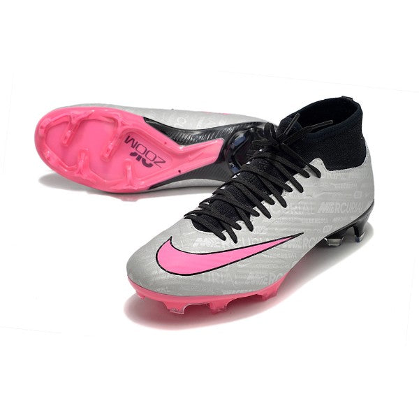 Nike Zoom Mercurial Superfly 9 Academy Gray and Pink FG