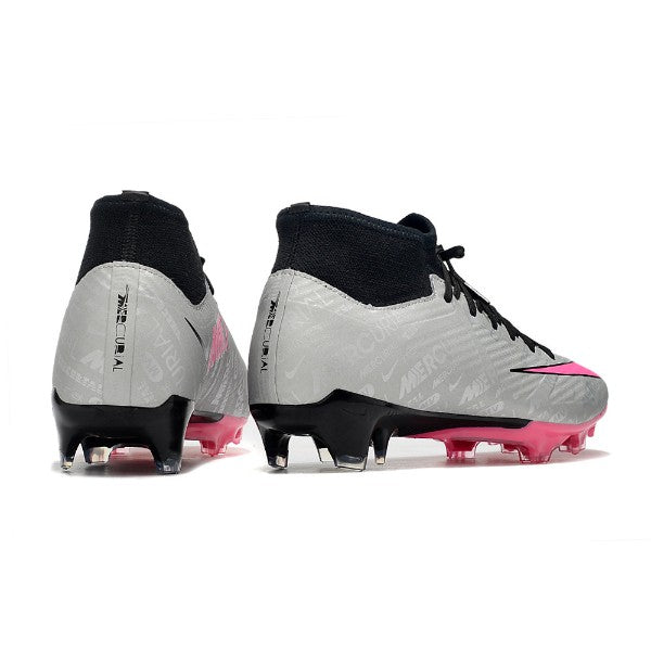 Nike Zoom Mercurial Superfly 9 Academy Gray and Pink FG