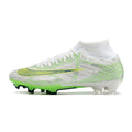 Nike Zoom Mercurial Superfly 9 Academy Silver and Green FG