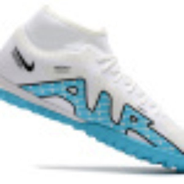 Nike Zoom Mercurial Superfly 9 Academy White and Blue TF