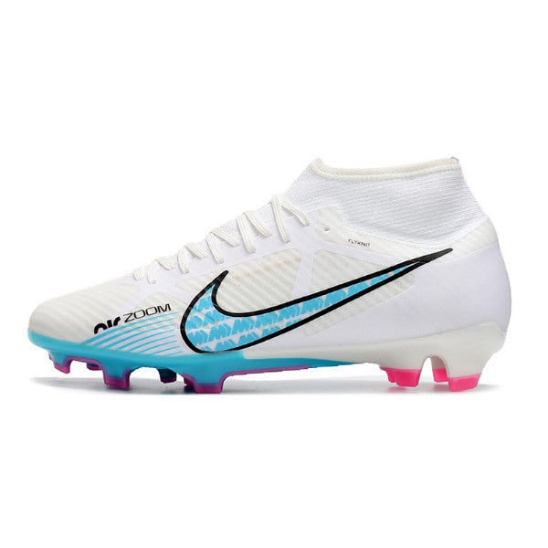 Nike Zoom Mercurial Superfly 9 Academy White Blue and Pink FG