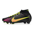 Nike Zoom Mercurial Superfly 9 Elite Black Green and Pink FG