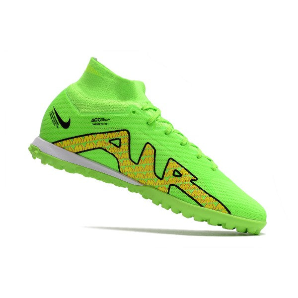 Nike Zoom Mercurial Superfly 9 Elite Green and Yellow TF