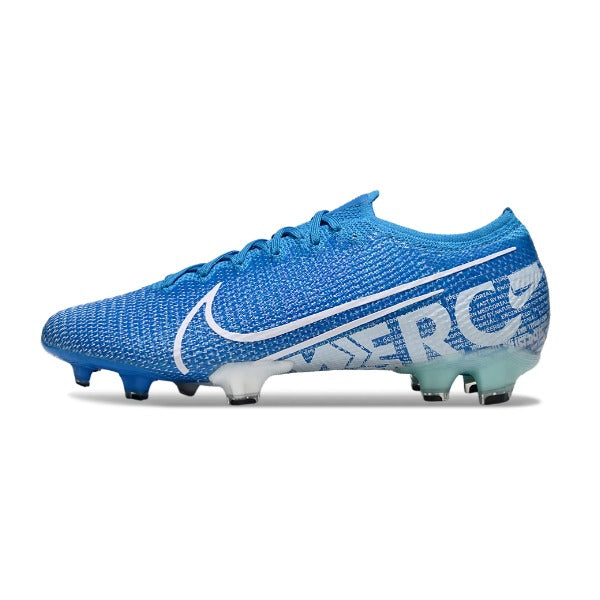 Nike Zoom Mercurial Vapor 13 Elite Blue and White Firm Ground FG Football Boot
