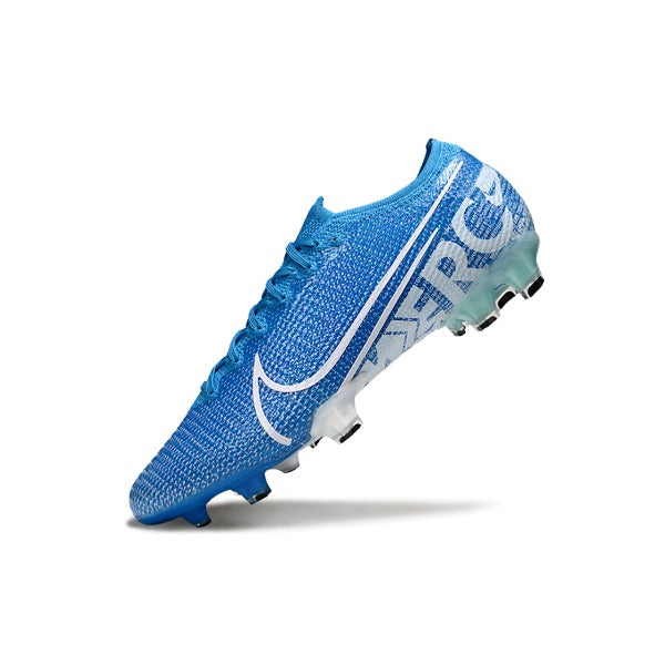 Nike Zoom Mercurial Vapor 13 Elite Blue and White Firm Ground FG Football Boot
