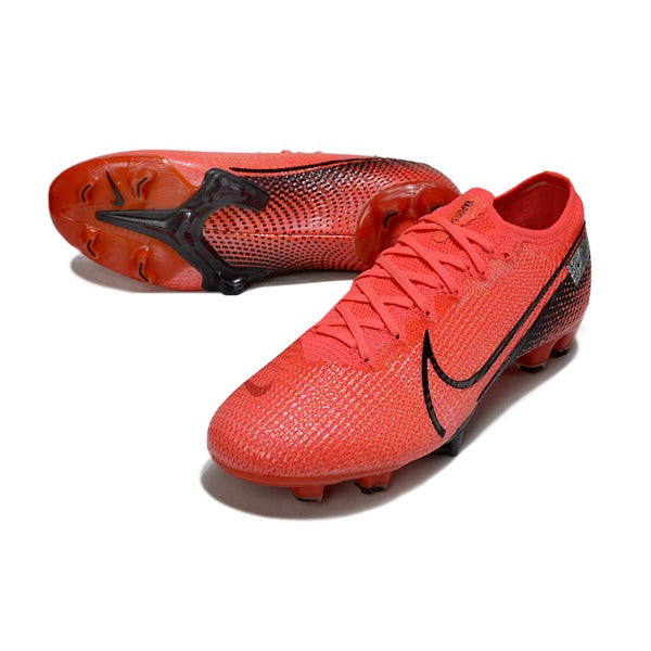 Nike Zoom Mercurial Vapor 13 Elite Red and Black Firm Ground FG Football Boot