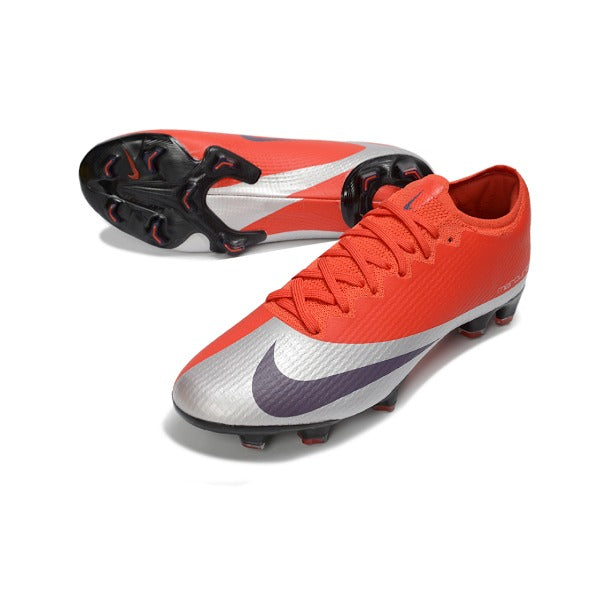 Nike Zoom Mercurial Vapor 13 Elite Red and Silver Firm Ground FG Football Boot