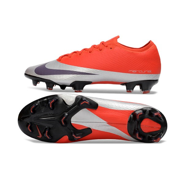 Nike Zoom Mercurial Vapor 13 Elite Red and Silver Firm Ground FG Football Boot