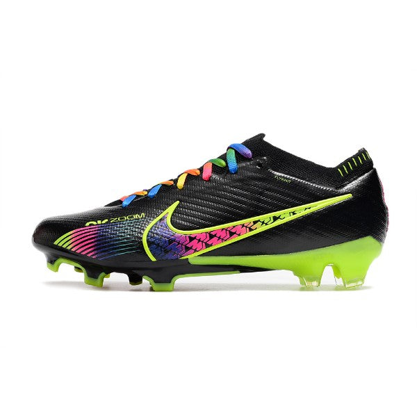 Nike Zoom Mercurial Vapor 15 Elite Black and Colorful FG