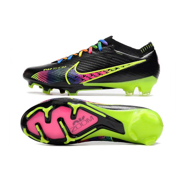 Nike Zoom Mercurial Vapor 15 Elite Black and Colorful FG