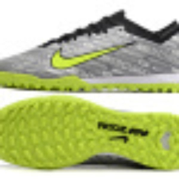 Nike Zoom Mercurial Vapor 15 Elite Gray and Green TF