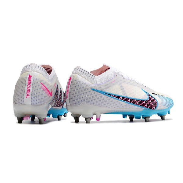 Nike Zoom Mercurial Vapor 15 Elite Grey Blue and Pink SG