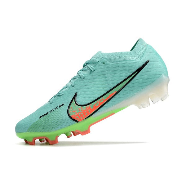 Nike Zoom Mercurial Vapor 15 Elite Light Blue and Green FG