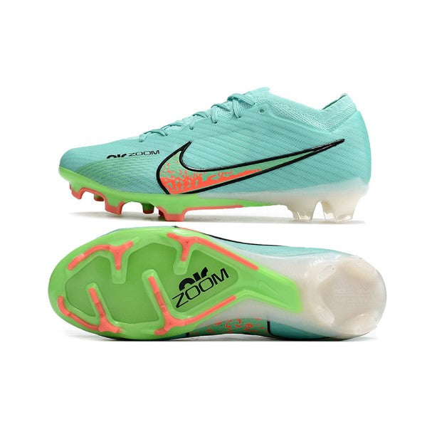 Nike Zoom Mercurial Vapor 15 Elite Light Blue and Green FG