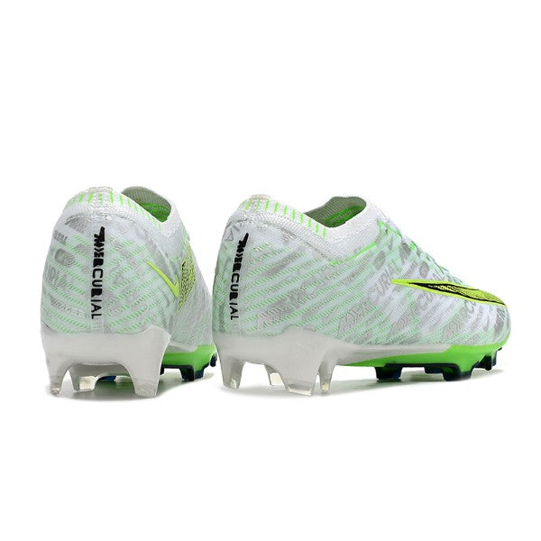 Nike Zoom Mercurial Vapor 15 Elite Silver and Green FG