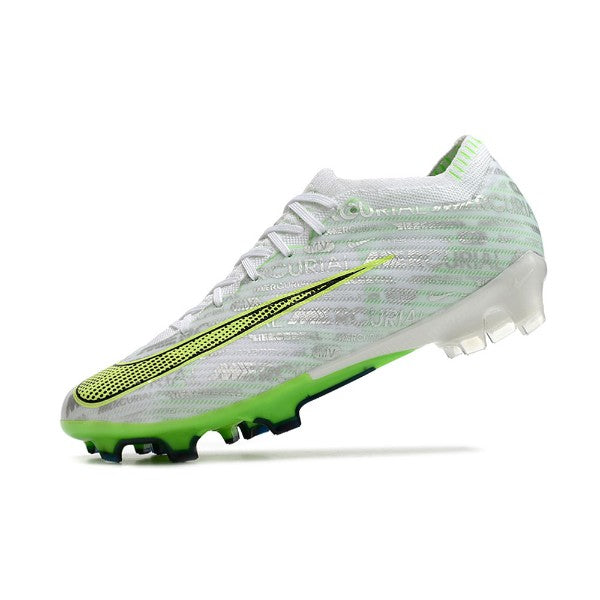 Nike Zoom Mercurial Vapor 15 Elite Silver and Green FG