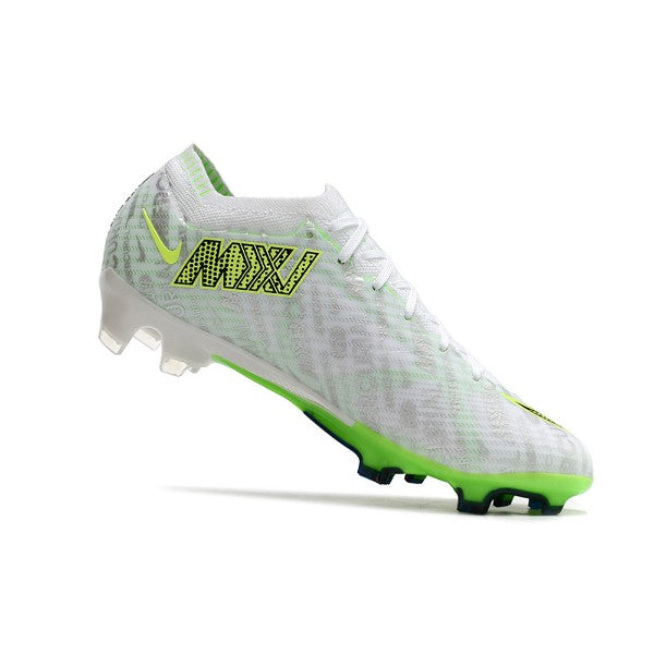 Nike Zoom Mercurial Vapor 15 Elite Silver and Green FG