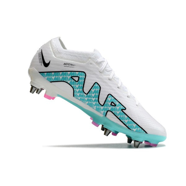 Nike Zoom Mercurial Vapor 15 Elite White Light Blue and Pink SG
