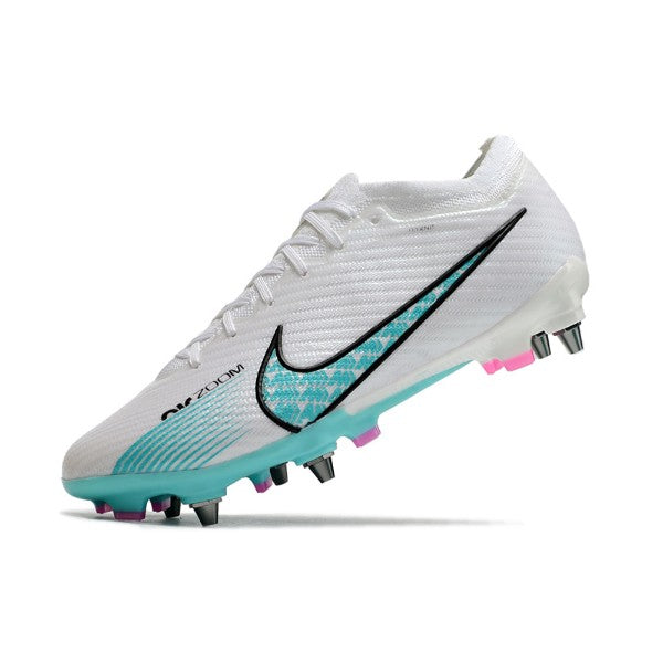 Nike Zoom Mercurial Vapor 15 Elite White Light Blue and Pink SG