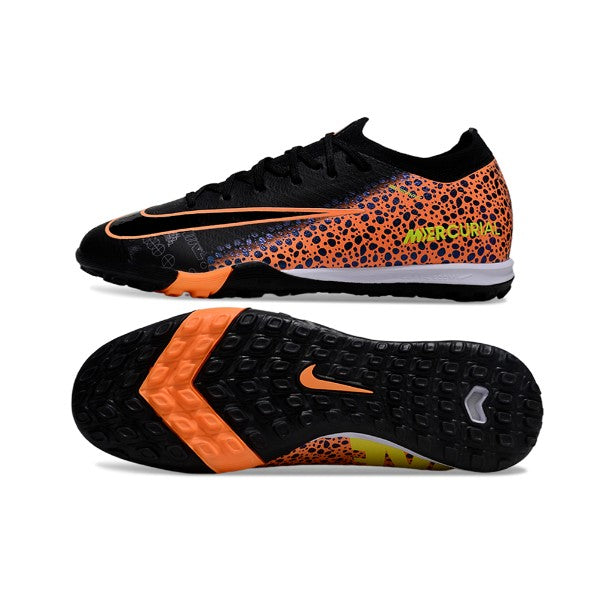 Nike Zoom Mercurial Vapor 16 Elite Black and Orange TF