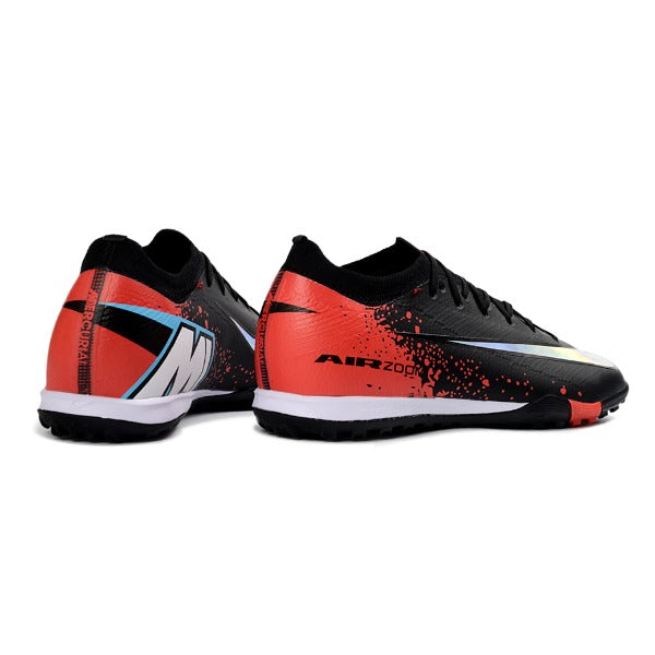 Nike Zoom Mercurial Vapor 16 Elite Black and Red TF