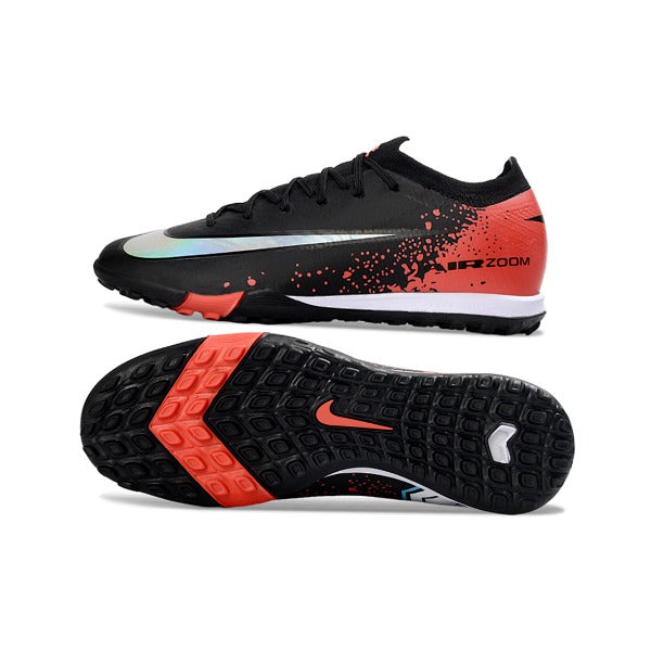 Nike Zoom Mercurial Vapor 16 Elite Black and Red TF