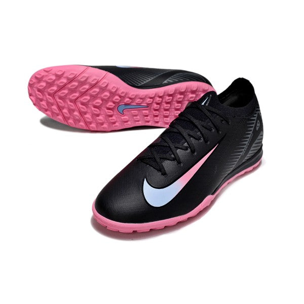 Nike Zoom Mercurial Vapor 16 Elite Black Blue and Pink TF