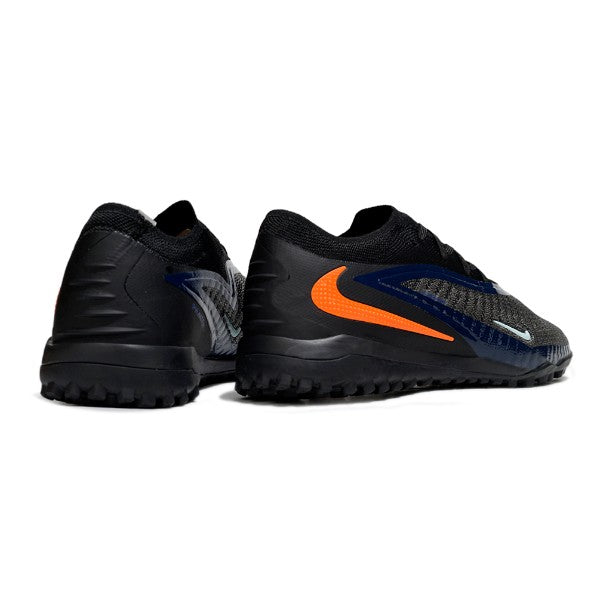 Nike Zoom Mercurial Vapor 16 Elite Black Blue and Orange TF