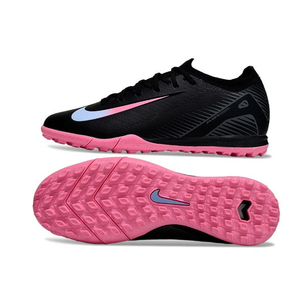 Nike Zoom Mercurial Vapor 16 Elite Black Blue and Pink TF