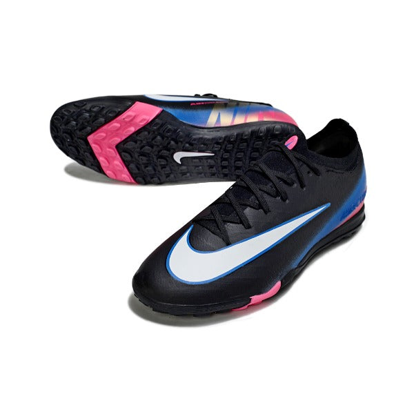 Nike Zoom Mercurial Vapor 16 Elite Black, Blue and Pink TF