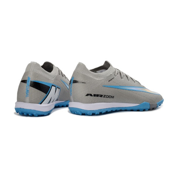 Nike Zoom Mercurial Vapor 16 Elite Gray and Light Blue TF