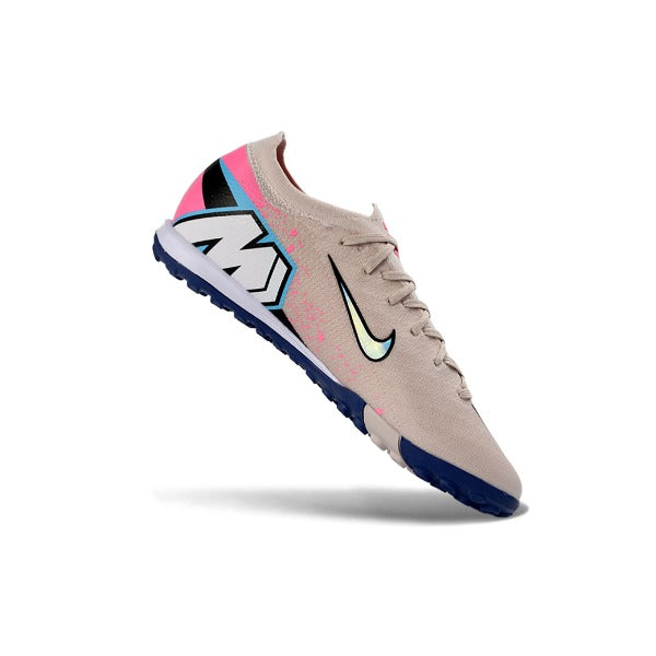 Nike Zoom Mercurial Vapor 16 Elite Gray, Dark Blue and Pink TF
