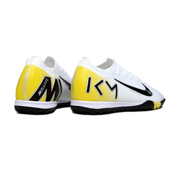 Nike Zoom Mercurial Vapor 16 Elite Mbappe Pack White and Yellow TF